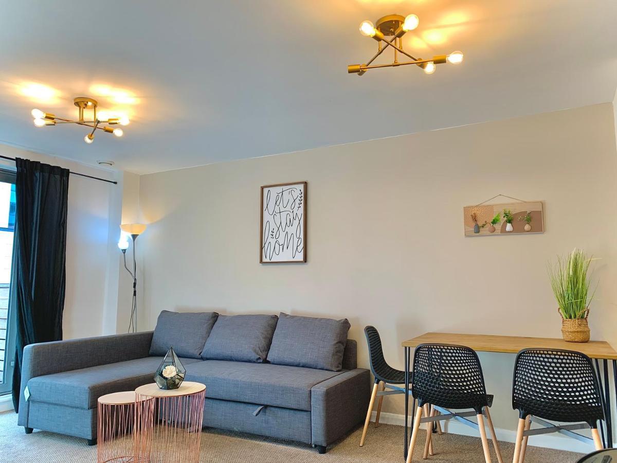 Insta-Style Penthouse With Balcony Or 2B Apartment With Balcony Birmingham City Centre Eksteriør bilde